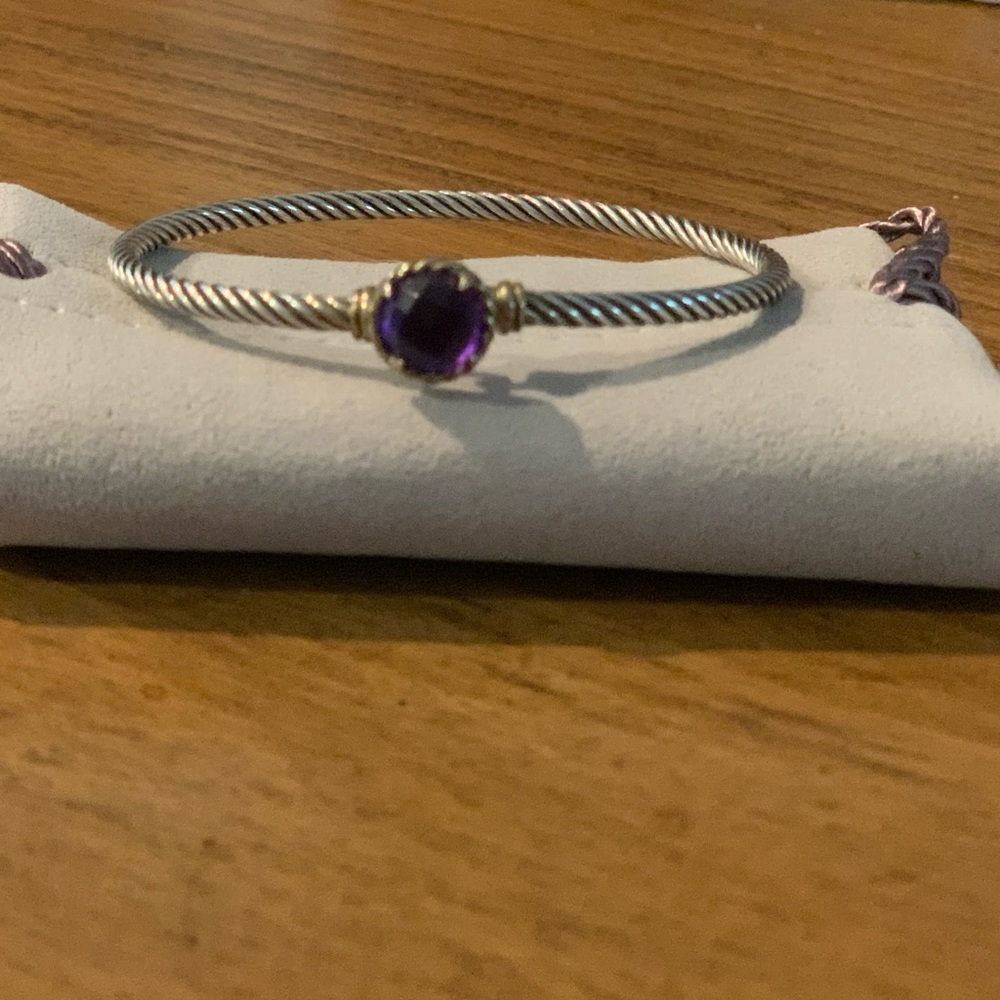 Set of David Yurman bracelets.